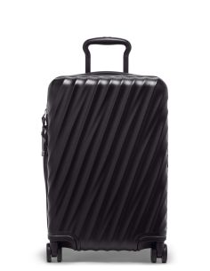 Valise cabine extensible International 55 cm TUMI 19 Degree Texture Black Texture, référence 147676-6153
