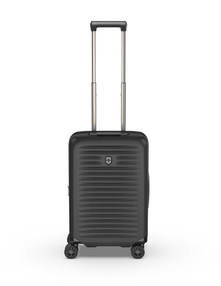 Victorinox Airox Advanced 55 cm Noir, vue de face, poignée télescopique déployée