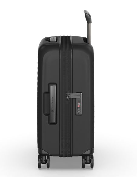 Victorinox Airox Advanced 55 cm Noir, vue de profil, poignée télescopique sortie