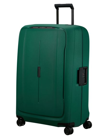 Valise 4 roues 81 cm Samsonite Essens Alpine Green, vue de trois quarts