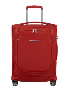 Valise cabine 4 roues extensible 55 cm Samsonite Re-Lite Rouge Pavot, référence 154966-1710