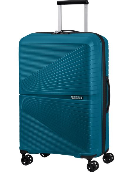 Valise American Tourister Airconic 67 cm Deep Ocean, vue de trois quarts