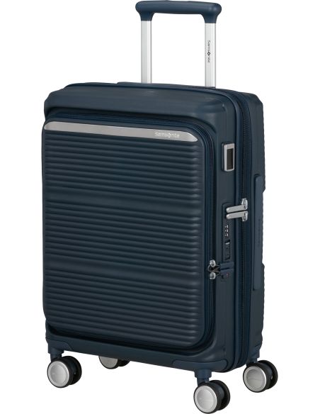 Samsonite Paralux Navy - Vue de trois quarts