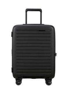 Valise cabine extensible 55 cm Samsonite Restackd Noir, référence 150702-1041