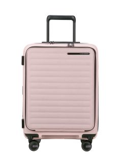 Valise cabine extensible avec poche PC 55 cm Samsonite Restackd Rose, référence 150703-1751