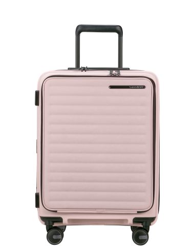 Valise cabine extensible avec poche PC 55 cm Samsonite Restackd Rose, référence 150703-1751