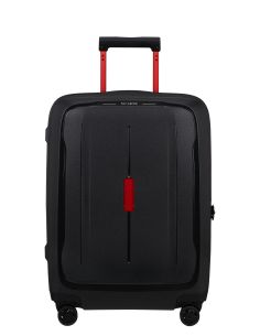 Valise cabine extensible Zip 55 cm Samsonite Essens Charcoal/Red, référence 158554-1186