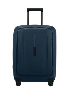 Valise cabine extensible Zip 55 cm Samsonite Essens Bleu Nuit, référence 158554-1549