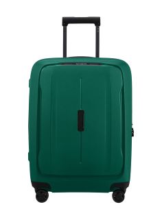 Valise cabine extensible Zip 55 cm Samsonite Essens Alpine Green, référence 158554-4705