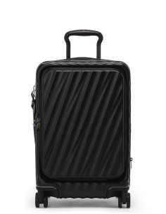 Valise cabine extensible 55 cm TUMI 19 Degree Front Access Black Texture, référence 158990-6153
