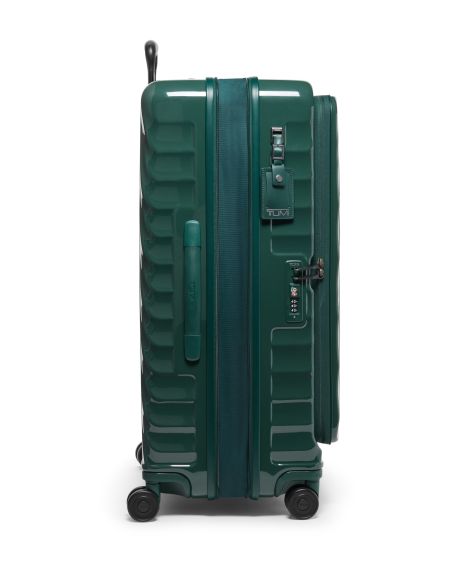 Valise soute extensible 76 cm TUMI 19 Degree Front Access Deep Pine, vue de profil