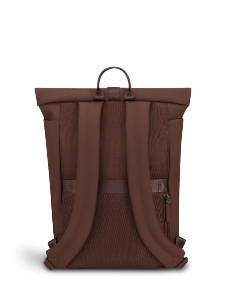 Sac à dos Rolltop Lipault Lost in Berlin Spiced Mocha, dos et bretelles