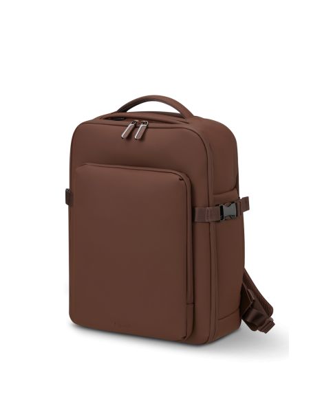 Sac à dos Pro 16 pouces Lipault Lost in Berlin Spiced Mocha, vue de trois quarts