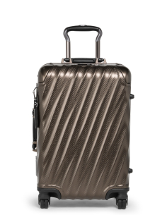 Valise cabine International 56 cm TUMI 19 Degree Aluminium texturé Texture Gunmetal, référence 124851-A612
