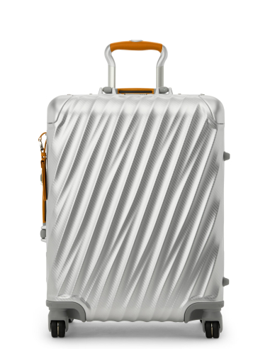 Valise cabine Continental 56 cm TUMI 19 Degree Aluminium texturé Texture Silver, référence 150160-6908
