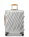 Valise cabine Continental 56 cm TUMI 19 Degree Aluminium texturé Texture Silver, référence 150160-6908