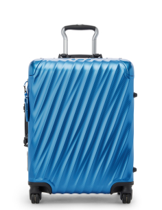 Valise cabine Continental 56 cm TUMI 19 Degree Aluminium texturé TEXTURE HORIZON BLUE, référence 150160-A868