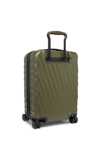 Valise cabine extensible International 55 cm TUMI 19 Degree Texture Olive Texture, vue arrière de trois quarts