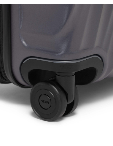 Valise cabine large extensible Continental 55 cm TUMI 19 Degree Texture Grey Texture, détail des roues doubles