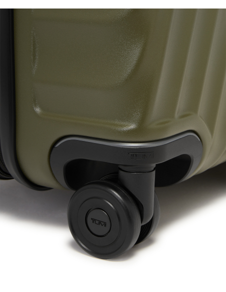 Valise soute extensible Large 76 cm TUMI 19 Degree Texture Olive Texture, détail des roues doubles