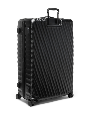 Valise soute XXL 85 cm TUMI 19 Degree Texture Black Texture, vue arrière de trois quarts