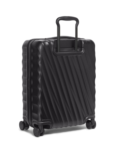 Valise cabine Slim 55 cm TUMI 19 Degree Texture Black Texture, vue arrière de trois quarts