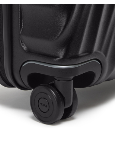 Valise cabine Slim 55 cm TUMI 19 Degree Texture Black Texture, détail des roues doubles