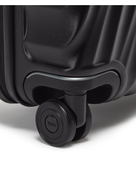 Valise cabine Slim 55 cm TUMI 19 Degree Texture Black Texture, détail des roues doubles