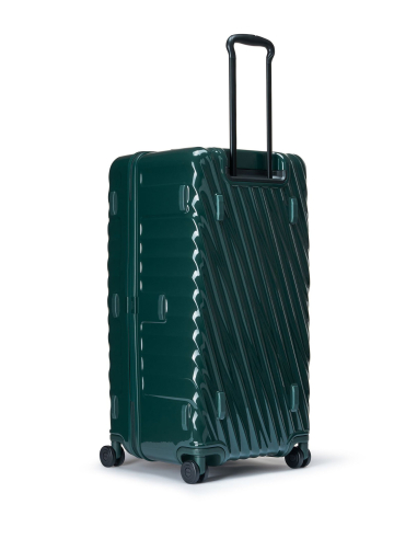 Valise Trunk Large 79,5 cm TUMI 19 Degree Hunter Green, vue arrière, poignée télescopique déployée