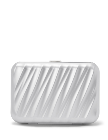 Étui à cigares TUMI 19 Degree Aluminium Silver, coque fermée vue arrière