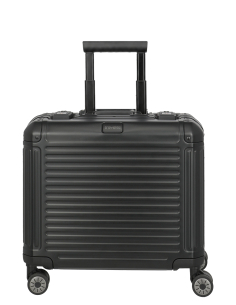 Pilot case aluminium 4 roues 43 cm Travelite Next Noir, référence 079813-01
