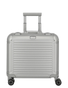 Pilot case aluminium 4 roues 43 cm Travelite Next Argent, référence 079813-56
