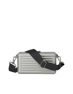 Sac à bandoulière aluminium Travelite Next Argent, référence 079804-56