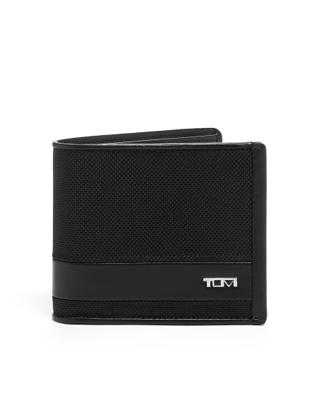 Portefeuille à volet central TUMI Alpha Black, référence 135610-1041