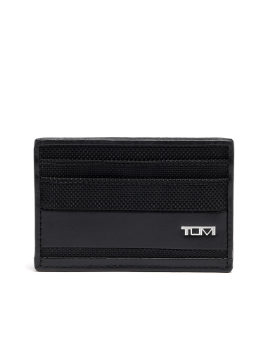 Porte-cartes slim TUMI Alpha Black, référence 135633-1041