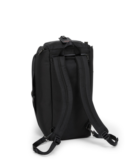 Sac de golf convertible TUMI Alpha Black, bretelles déployées pour le port en sac à dos