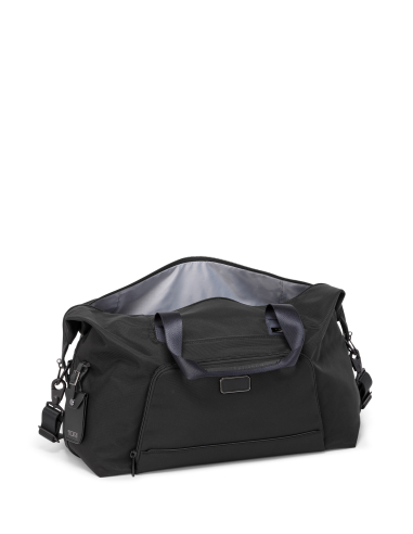 Sac de voyage à double extension 29 cm TUMI Alpha Black, vue de dessus avec ouverture principale