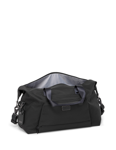 Sac de voyage à double extension 29 cm TUMI Alpha Black, vue de dessus avec ouverture principale