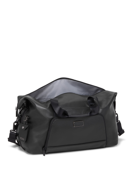 Sac de voyage à double extension 29 cm TUMI Alpha Black, vue de dessus avec ouverture principale