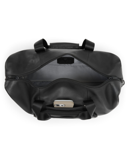 Sac de voyage à double extension 29 cm TUMI Alpha Black, compartiment principal ouvert