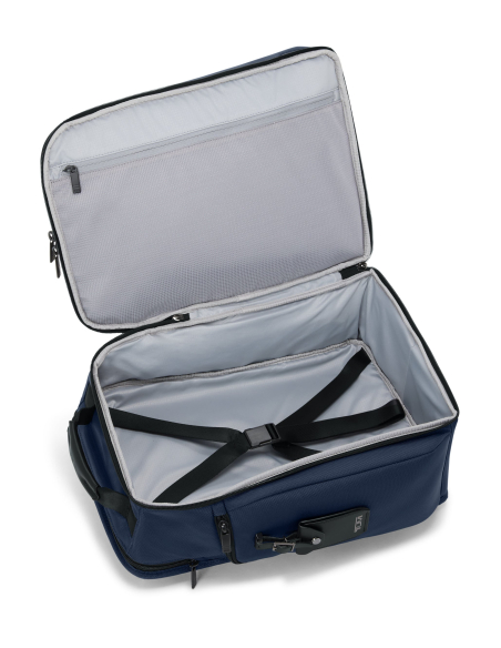 Sac à dos Packing TUMI Alpha Navy, compartiment à vêtements ouvert
