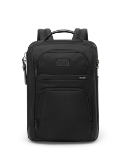 Grand sac à dos extensible TUMI Alpha Black, référence 158982-1041