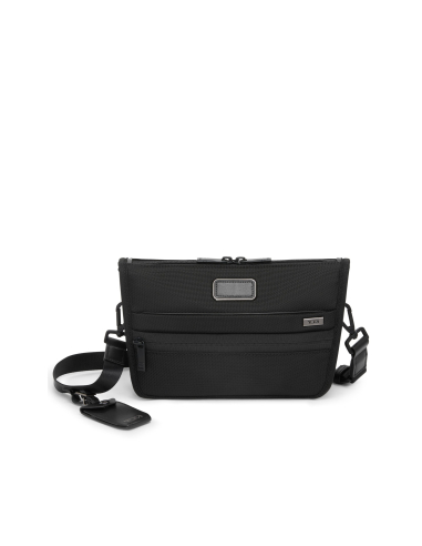 Pochette bandoulière convertible TUMI Alpha Black, référence 158984-1041