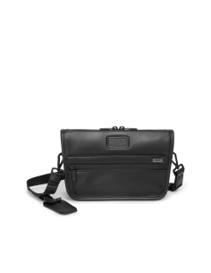 Pochette bandoulière convertible TUMI Alpha Black, référence 158985-1041