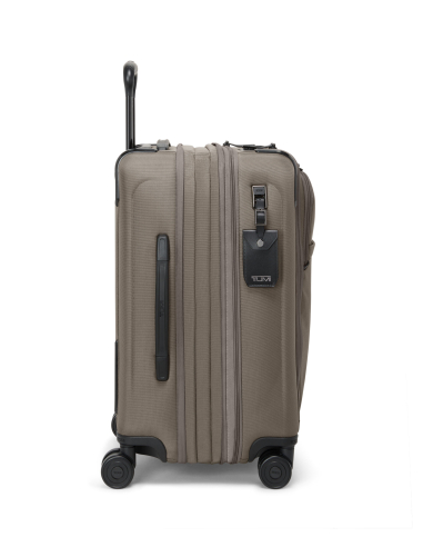 Valise cabine extensible 55cm TUMI Alpha Grey Alloy, vue de profil avec extension