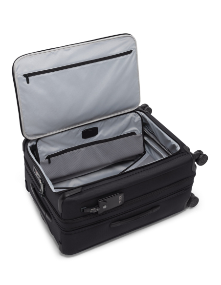 Valise soute Medium extensible 66cm TUMI Alpha Black, ouverture frontale et séparation intérieure