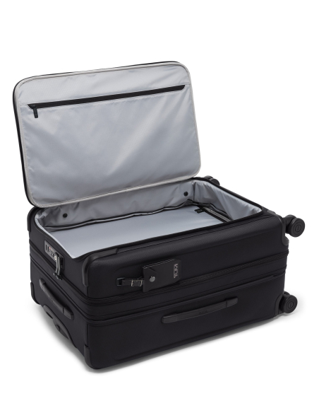 Valise soute Medium extensible 66cm TUMI Alpha Black, compartiment principal accessible par le devant