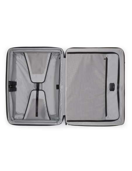 Valise soute Large extensible 73,5cm TUMI Alpha Black, ouverture à plat et rangements intérieurs