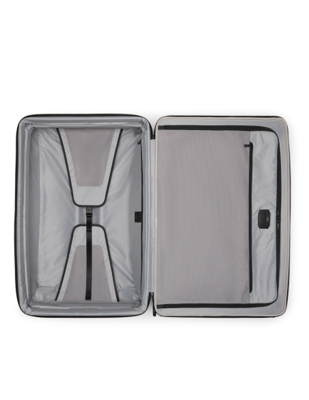 Valise soute XXL extensible 86,5cm TUMI Alpha Black, ouverture à plat et rangements intérieurs