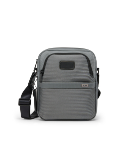 Sac bandoulière Medium TUMI Alpha Grey Reflective, référence 161926-B173